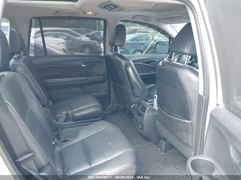 2016 Honda Pilot Elite VIN: 5FNYF6H04GB055460 Lot: 39469971