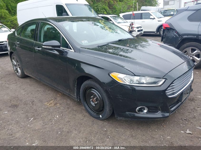 2013 FORD FUSION TITANIUM - 3FA6P0K93DR374387