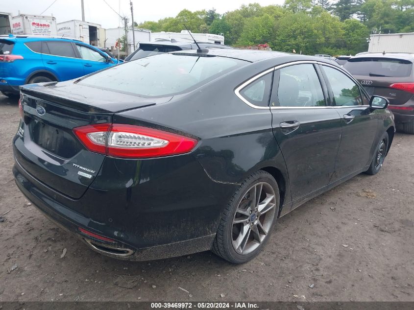 2013 FORD FUSION TITANIUM - 3FA6P0K93DR374387