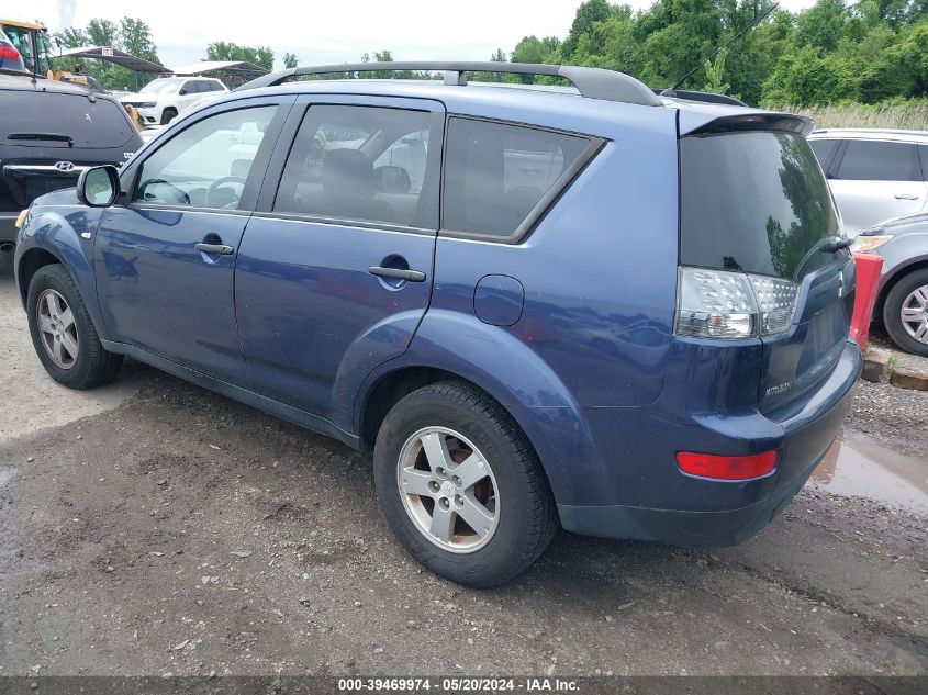 2007 Mitsubishi Outlander Ls VIN: JA4MT31X87U001545 Lot: 39469974