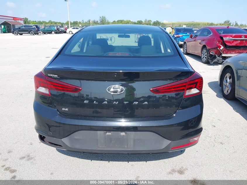 VIN 5NPD74LF6KH450245 2019 HYUNDAI ELANTRA SE