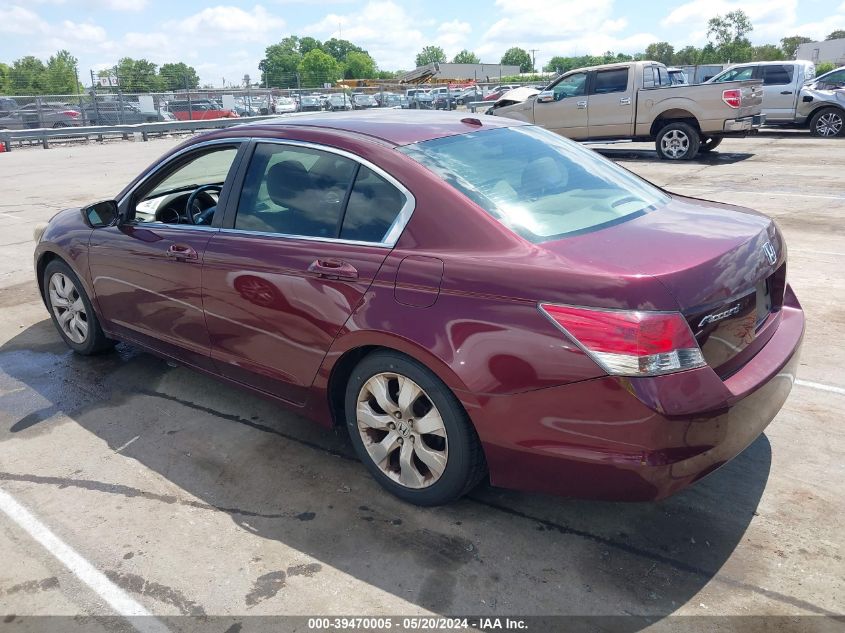 2010 Honda Accord 2.4 Ex-L VIN: 1HGCP2F88AA109756 Lot: 39470005