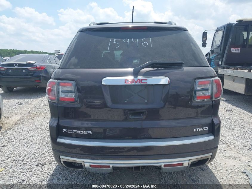 1GKKVTKD2FJ159461 2015 GMC Acadia Denali