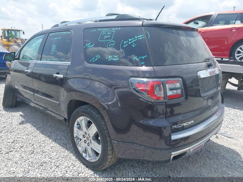 1GKKVTKD2FJ159461 2015 GMC Acadia Denali