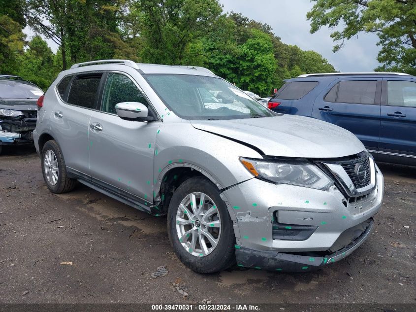 2018 Nissan Rogue Sv VIN: KNMAT2MV5JP587186 Lot: 39470031