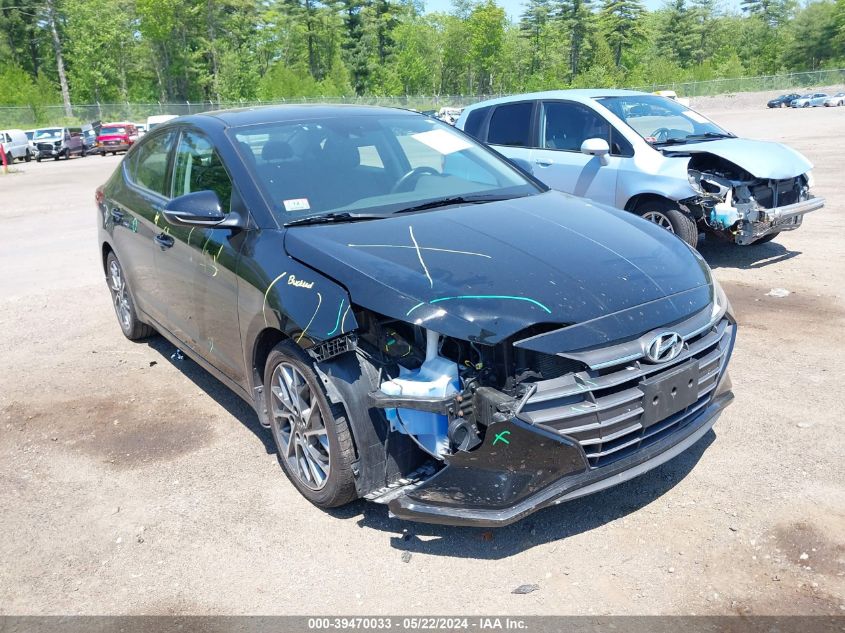 2020 Hyundai Elantra Limited VIN: 5NPD84LF7LH516283 Lot: 39470033