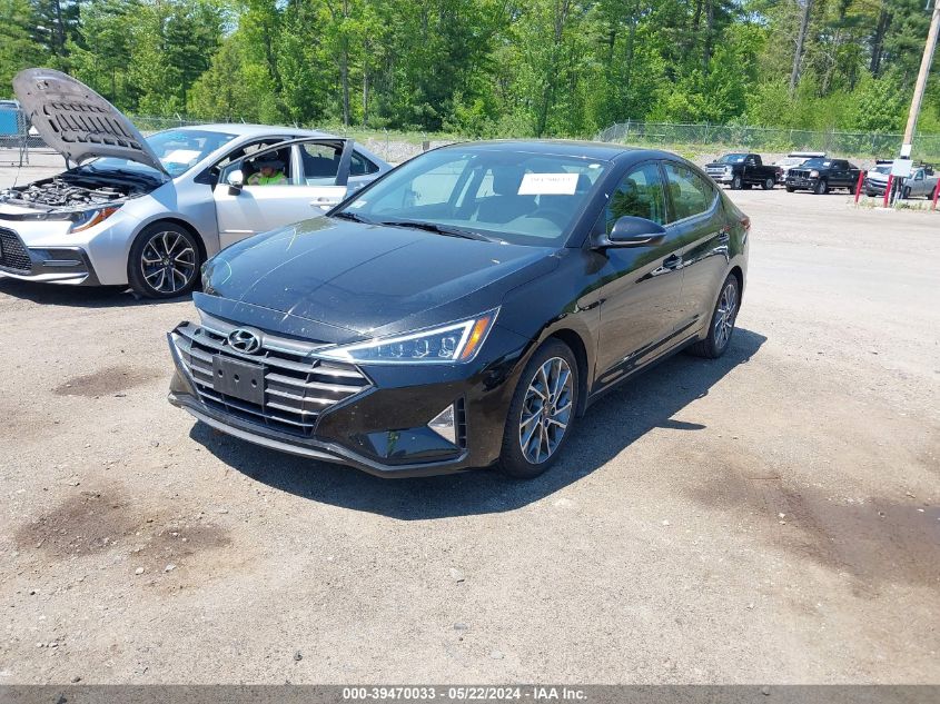 2020 Hyundai Elantra Limited VIN: 5NPD84LF7LH516283 Lot: 39470033