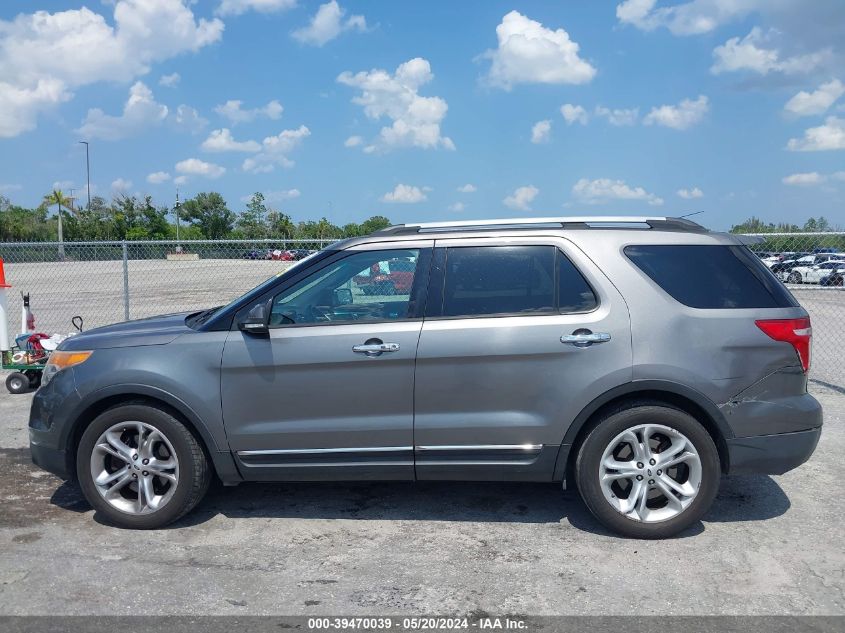 2014 Ford Explorer Limited VIN: 1FM5K7F85EGB66658 Lot: 39470039