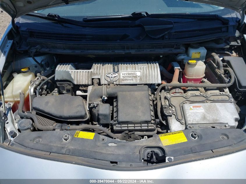 2010 Toyota Prius Iv VIN: JTDKN3DUXA0163197 Lot: 39470044