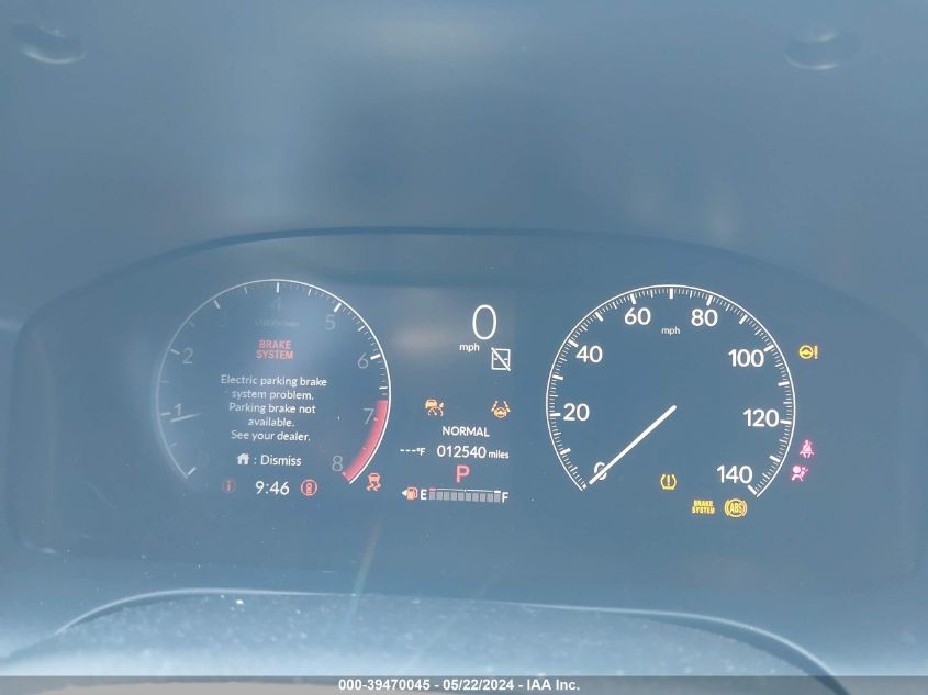 2024 Honda Hr-V Awd Sport/Awd Sport W/O Bsi VIN: 3CZRZ2H54RM716378 Lot: 39470045