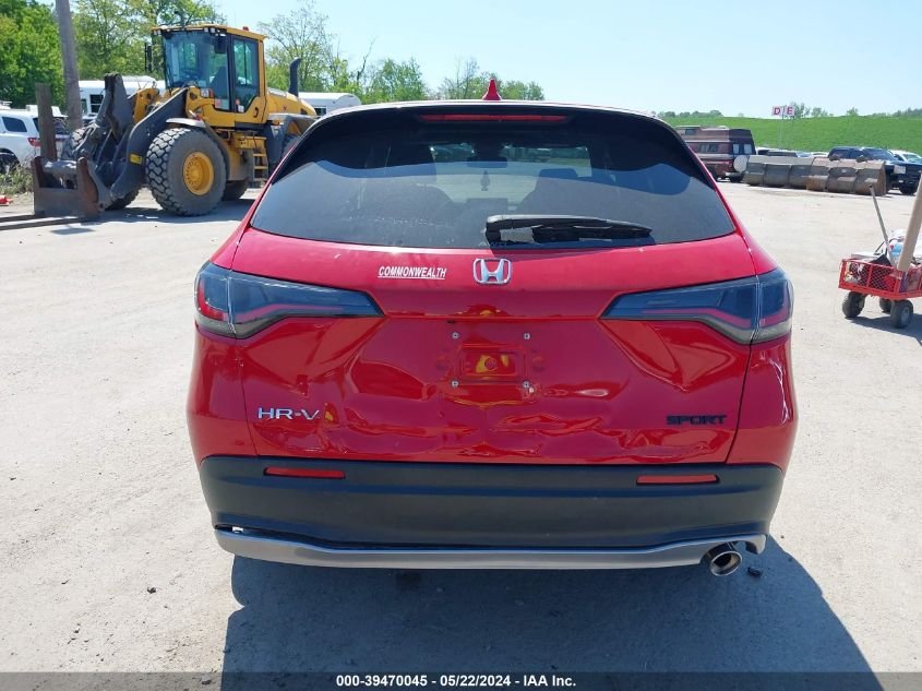 2024 Honda Hr-V Awd Sport/Awd Sport W/O Bsi VIN: 3CZRZ2H54RM716378 Lot: 39470045