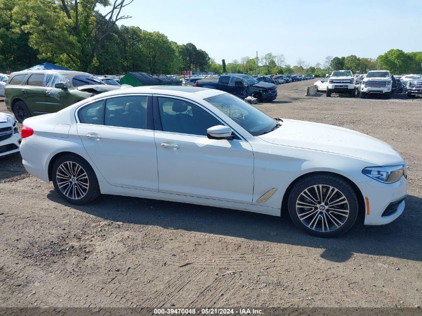 2018 BMW 530I xDrive VIN: WBAJA7C59JWA71164 Lot: 39470048