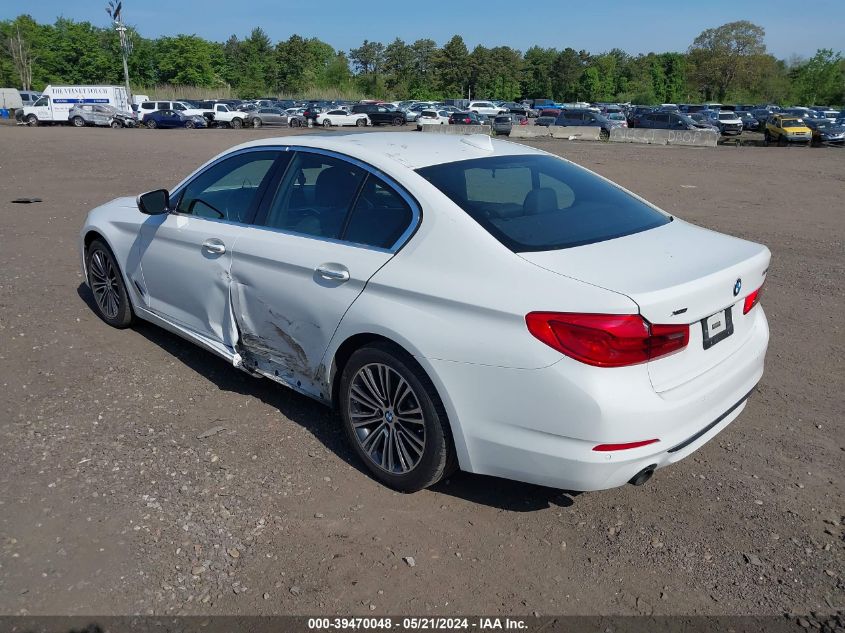 2018 BMW 530I xDrive VIN: WBAJA7C59JWA71164 Lot: 39470048