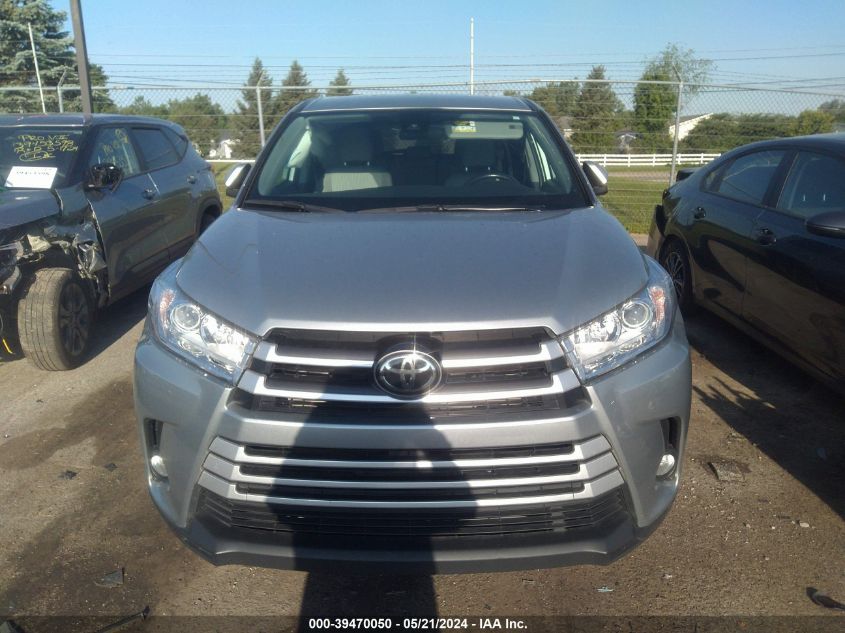 2019 Toyota Highlander Le Plus VIN: 5TDBZRFH6KS727692 Lot: 39470050