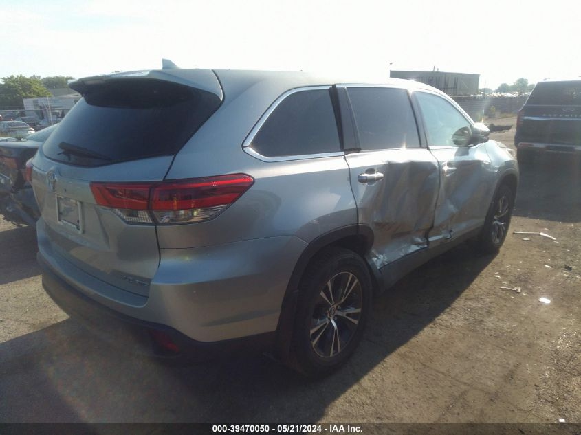 2019 Toyota Highlander Le Plus VIN: 5TDBZRFH6KS727692 Lot: 39470050