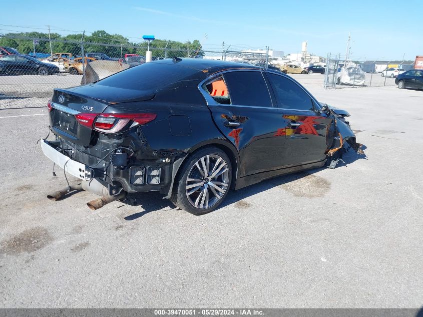 2019 Infiniti Q50 Luxe/Sport/Signature Edit VIN: JN1EV7AP3KM541988 Lot: 39470051