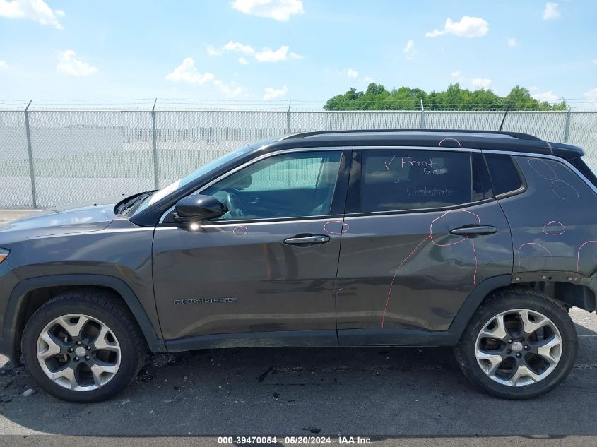 2019 Jeep Compass Limited Fwd VIN: 3C4NJCCB8KT755727 Lot: 39470054