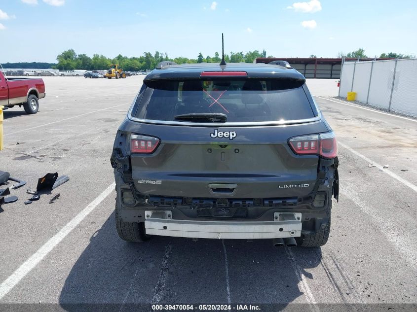 2019 Jeep Compass Limited Fwd VIN: 3C4NJCCB8KT755727 Lot: 39470054