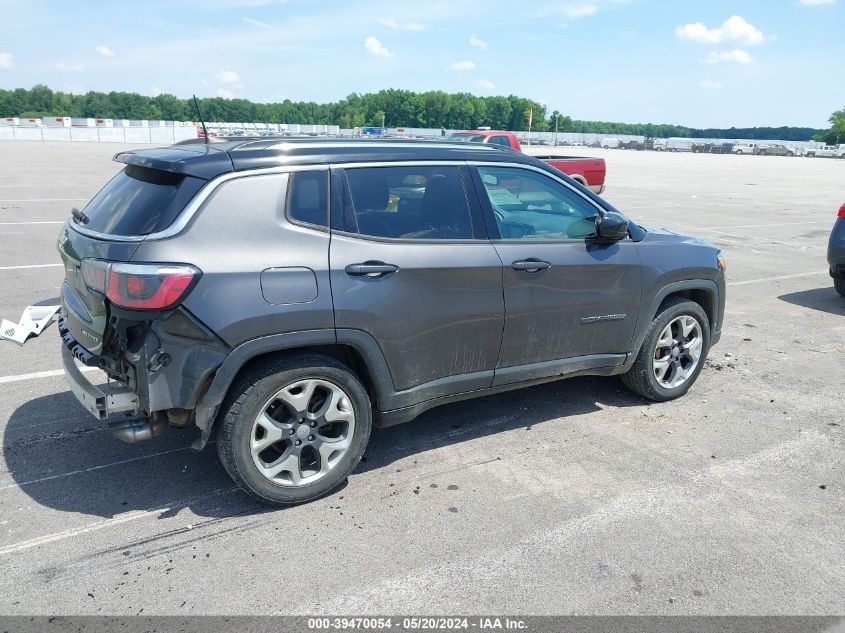 2019 Jeep Compass Limited Fwd VIN: 3C4NJCCB8KT755727 Lot: 39470054