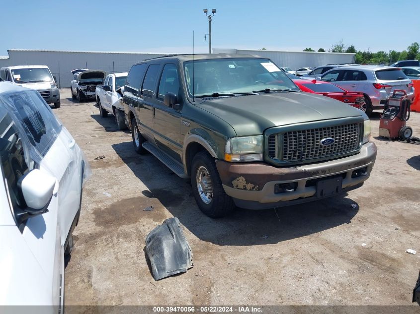 2003 Ford Excursion Eddie Bauer VIN: 1FMNU44P93ED67720 Lot: 39470056