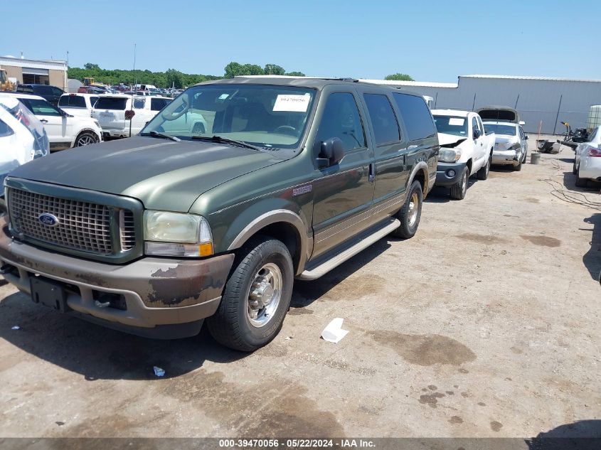 2003 Ford Excursion Eddie Bauer VIN: 1FMNU44P93ED67720 Lot: 39470056