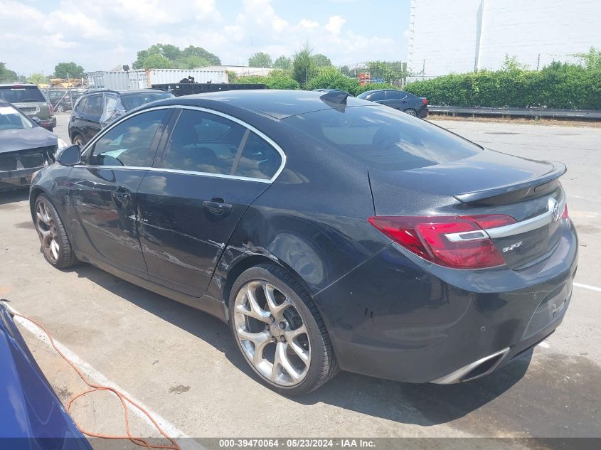 2015 Buick Regal Gs VIN: 2G4GT5GX0F9176479 Lot: 39470064