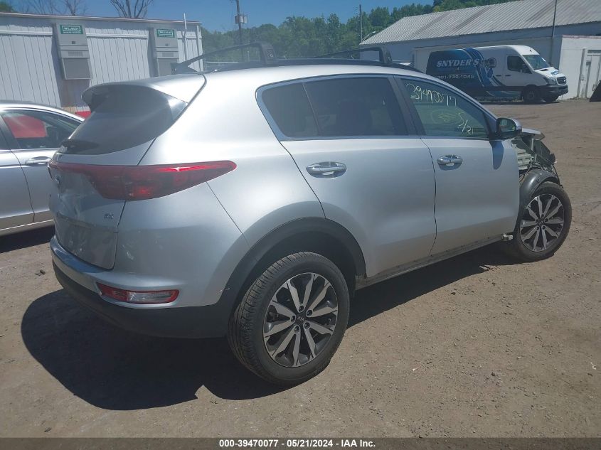 2019 Kia Sportage Ex VIN: KNDPN3AC7K7571201 Lot: 39470077