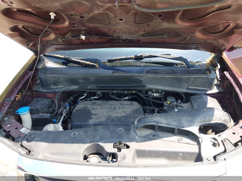 2013 Honda Pilot Ex-L VIN: 5FNYF4H7XDB039244 Lot: 39470078