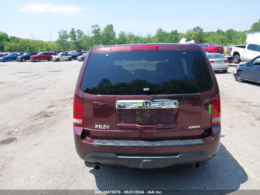 2013 Honda Pilot Ex-L VIN: 5FNYF4H7XDB039244 Lot: 39470078