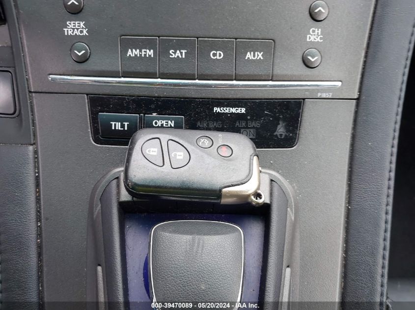 2011 Lexus Hs 250H VIN: JTHBB1BA1B2047221 Lot: 39470089