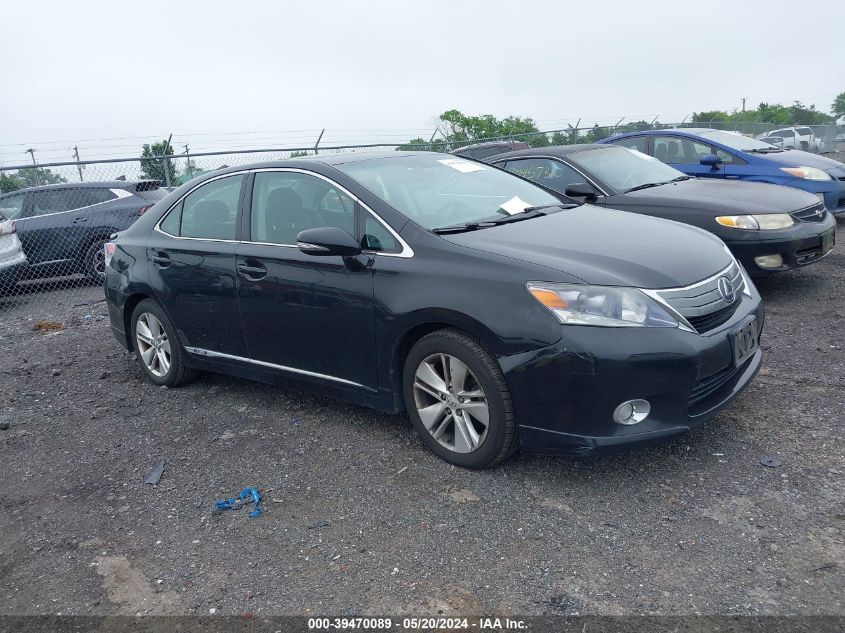 2011 Lexus Hs 250H VIN: JTHBB1BA1B2047221 Lot: 39470089