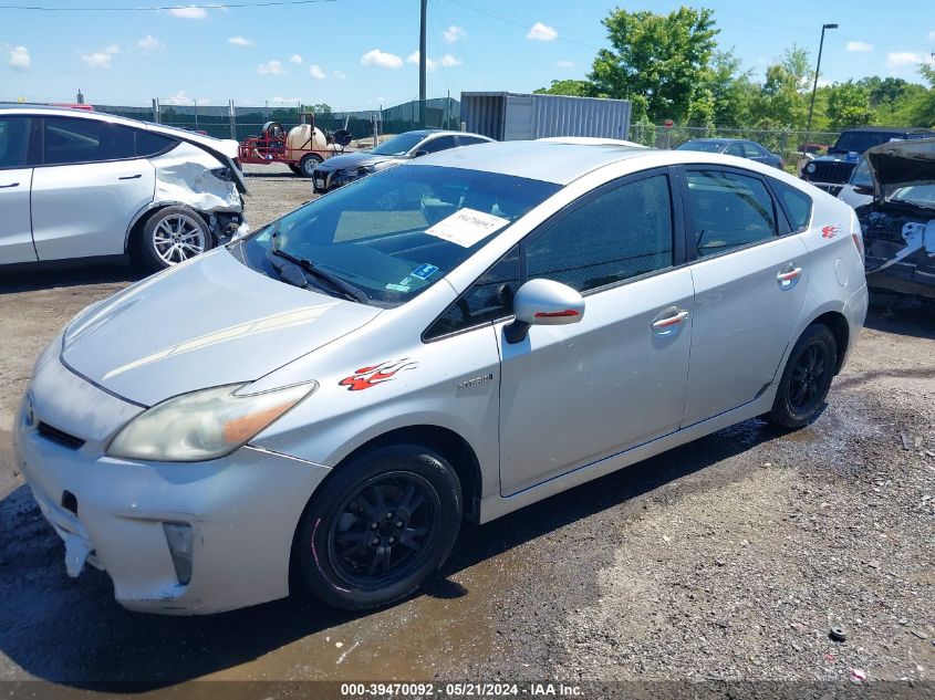 2015 Toyota Prius Two VIN: JTDKN3DU5F0434822 Lot: 39470092