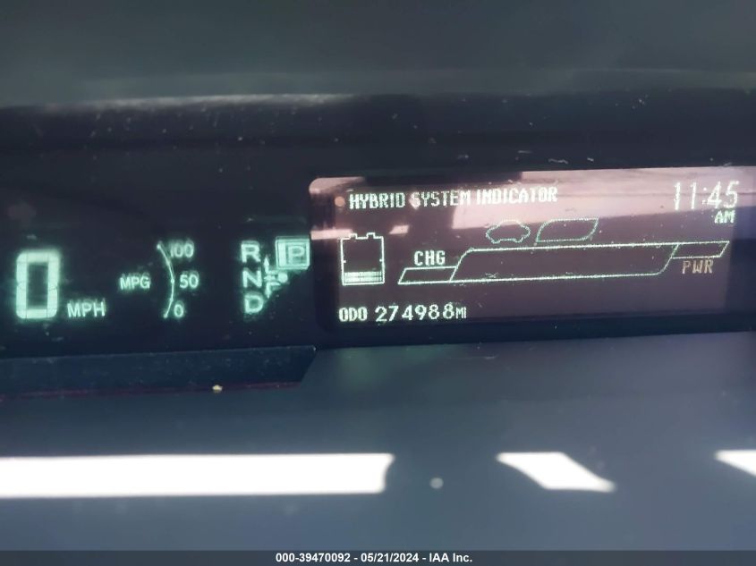 2015 Toyota Prius Two VIN: JTDKN3DU5F0434822 Lot: 39470092