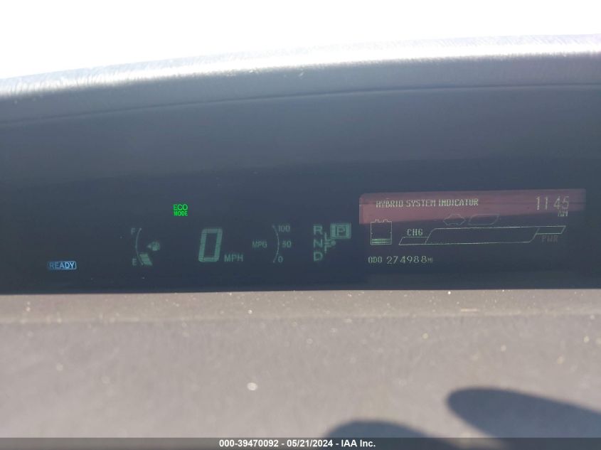 2015 Toyota Prius Two VIN: JTDKN3DU5F0434822 Lot: 39470092