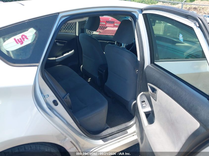 2015 Toyota Prius Two VIN: JTDKN3DU5F0434822 Lot: 39470092