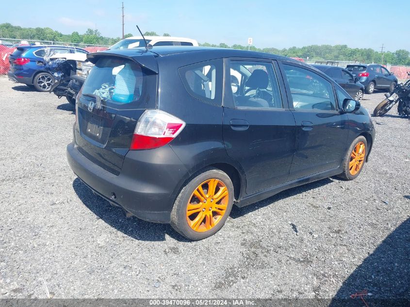 2010 Honda Fit Sport VIN: JHMGE8H42AC023395 Lot: 39470096