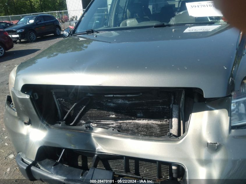 2008 Honda Pilot Ex-L VIN: 5FNYF18638B037332 Lot: 39470101