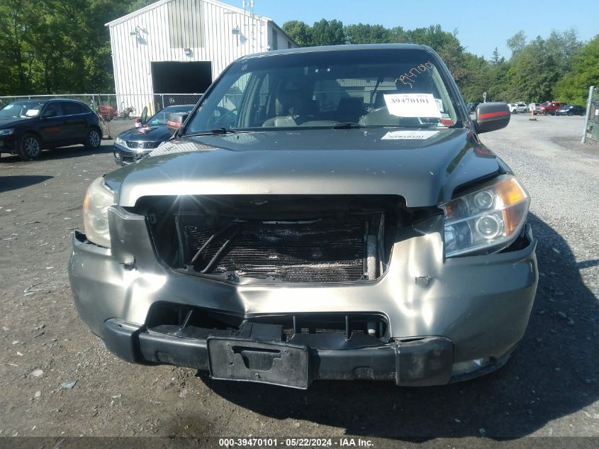 2008 Honda Pilot Ex-L VIN: 5FNYF18638B037332 Lot: 39470101