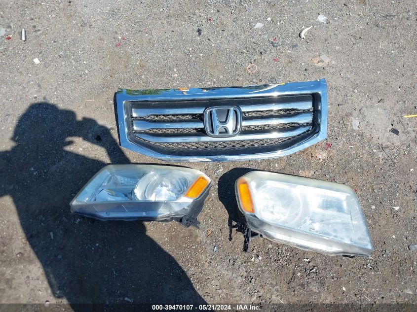 2012 Honda Pilot Touring VIN: 5FNYF4H97CB070189 Lot: 39470107