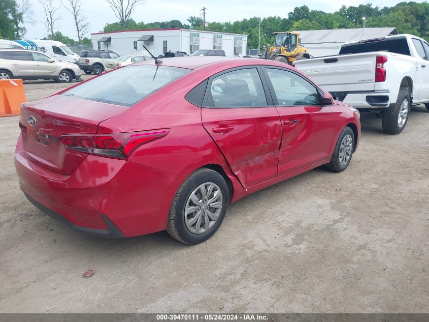 2019 Hyundai Accent Se VIN: 3KPC24A38KE040683 Lot: 39470111