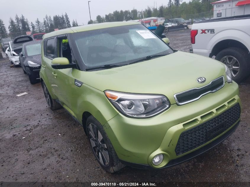 2015 Kia Soul ! VIN: KNDJX3A59F7754140 Lot: 39470118