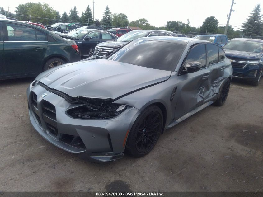 2023 BMW M3 Competition VIN: WBS43AY02PFR15158 Lot: 39470130