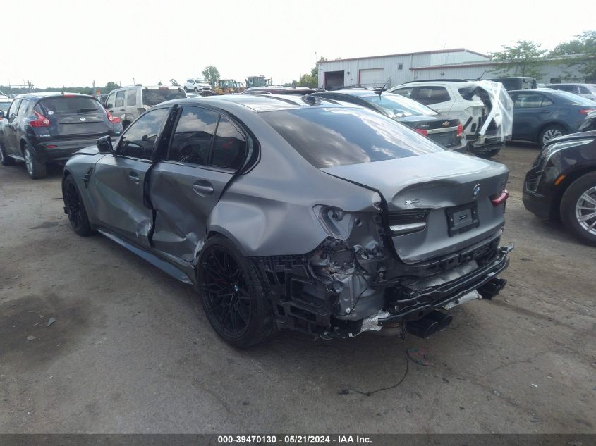 2023 BMW M3 Competition VIN: WBS43AY02PFR15158 Lot: 39470130