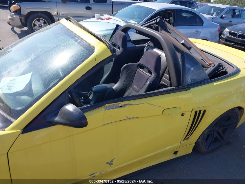 2001 Ford Mustang Gt VIN: 1FAFP45X01F126589 Lot: 39470132