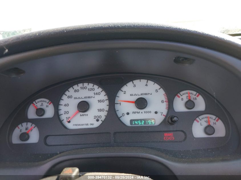 2001 Ford Mustang Gt VIN: 1FAFP45X01F126589 Lot: 39470132