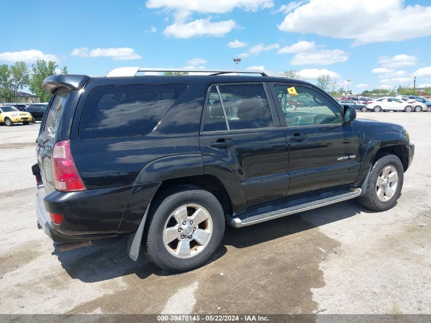 2003 Toyota 4Runner Limited V8 VIN: JTEBT17R130017383 Lot: 39470145