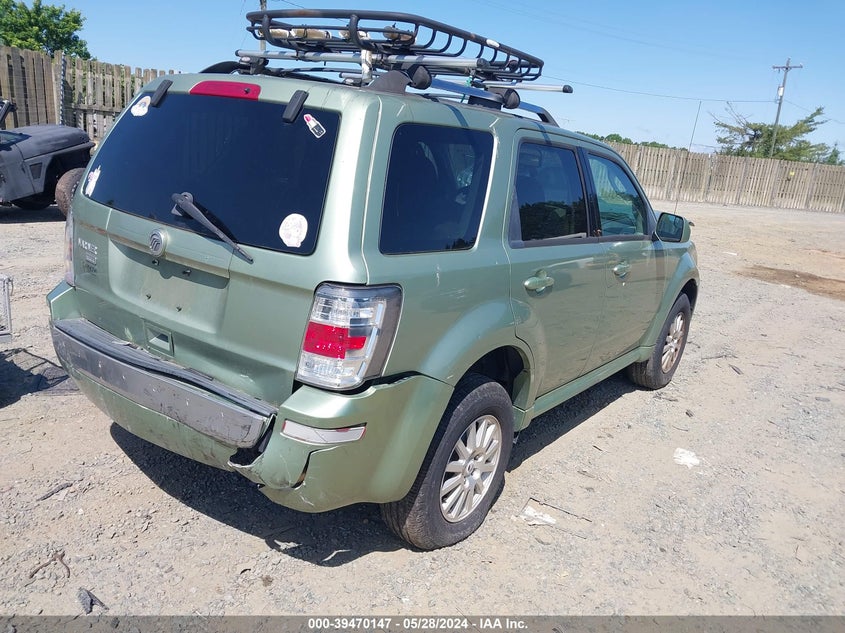 2010 Mercury Mariner Premier VIN: 4M2CN8H79AKJ24654 Lot: 39470147