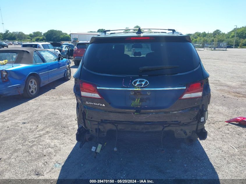 2017 Hyundai Santa Fe Se VIN: KM8SN4HF3HU237382 Lot: 39470150