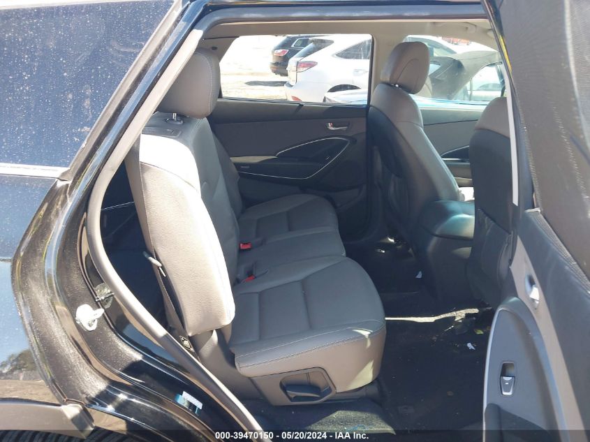 2017 Hyundai Santa Fe Se VIN: KM8SN4HF3HU237382 Lot: 39470150