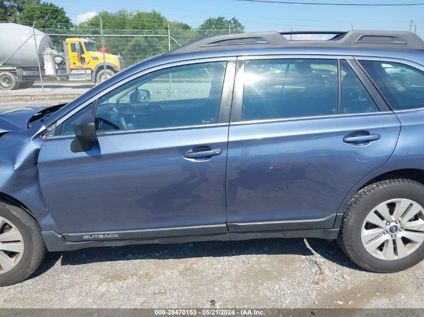 2018 Subaru Outback 2.5I VIN: 4S4BSAAC5J3286537 Lot: 39470153